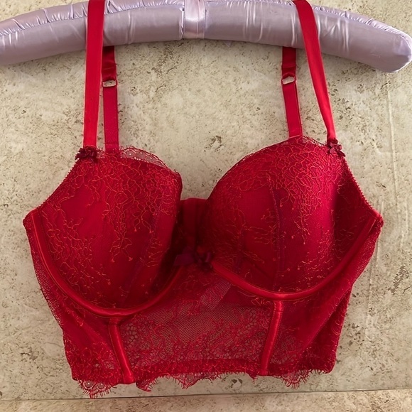 Victoria’s Secret Lacey Very Sexy Demi Buste Bra Size 34D ❤️ - Picture 1 of 9